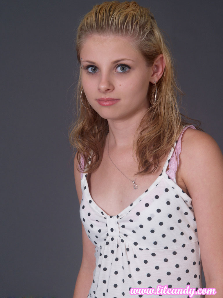 Lil Candy in polka dot panties 1