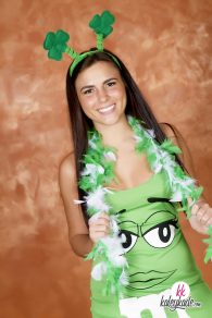 kaley kade as green mm for st pattys day 1