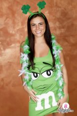 kaley kade as green mm for st pattys day 8