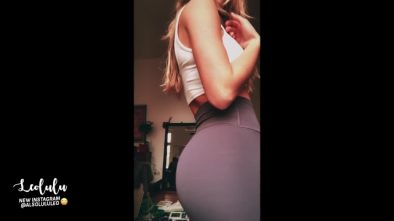 Leolulu Instagram Teen Strips and Fucks Her BF Hard01