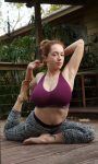 zishy kelsey berneray big boobs yoga 2