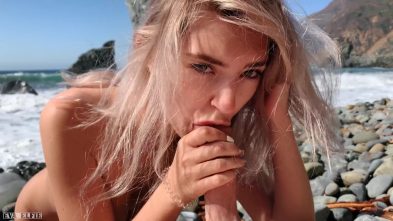 Eva Elfie Fucks on a Public Beach 12